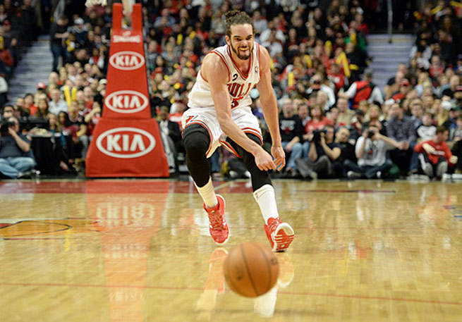 Joakim Noah has taken on more playmaking duties in the absence of Derrick Rose and Luol Deng.